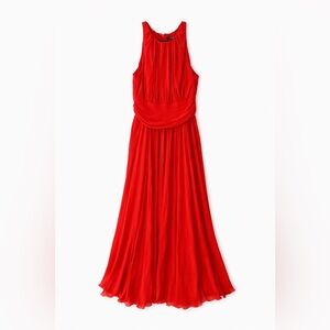 Badgley Mischka Vibrant Red Gown